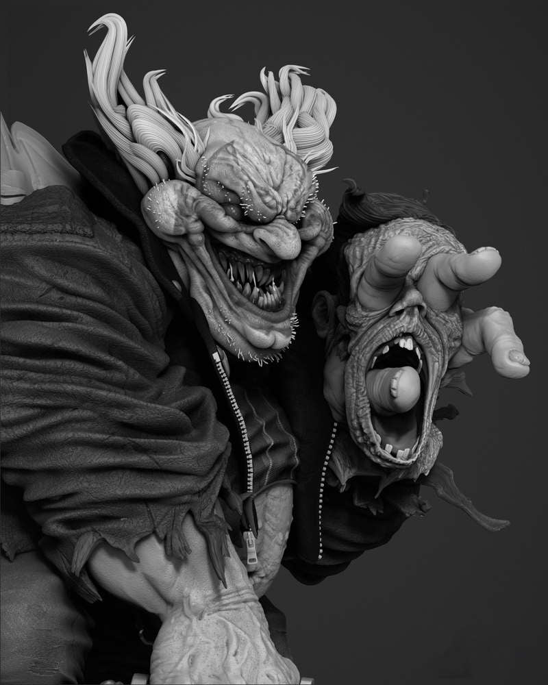 Violator Clown - Sculpture