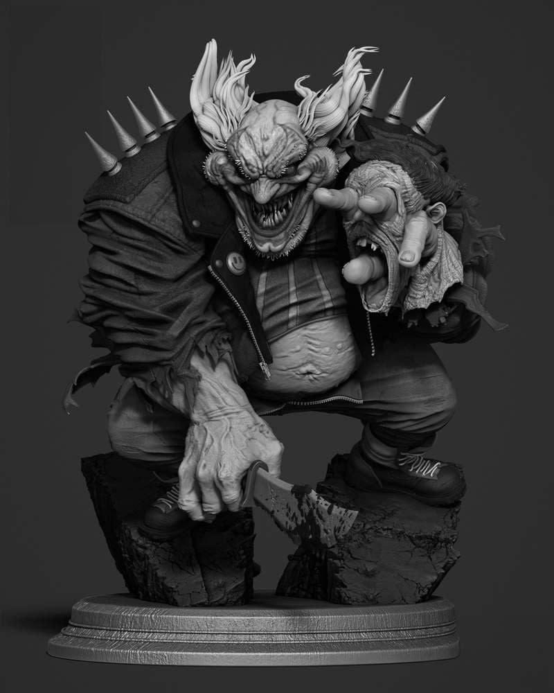 Violator Clown - Sculpture