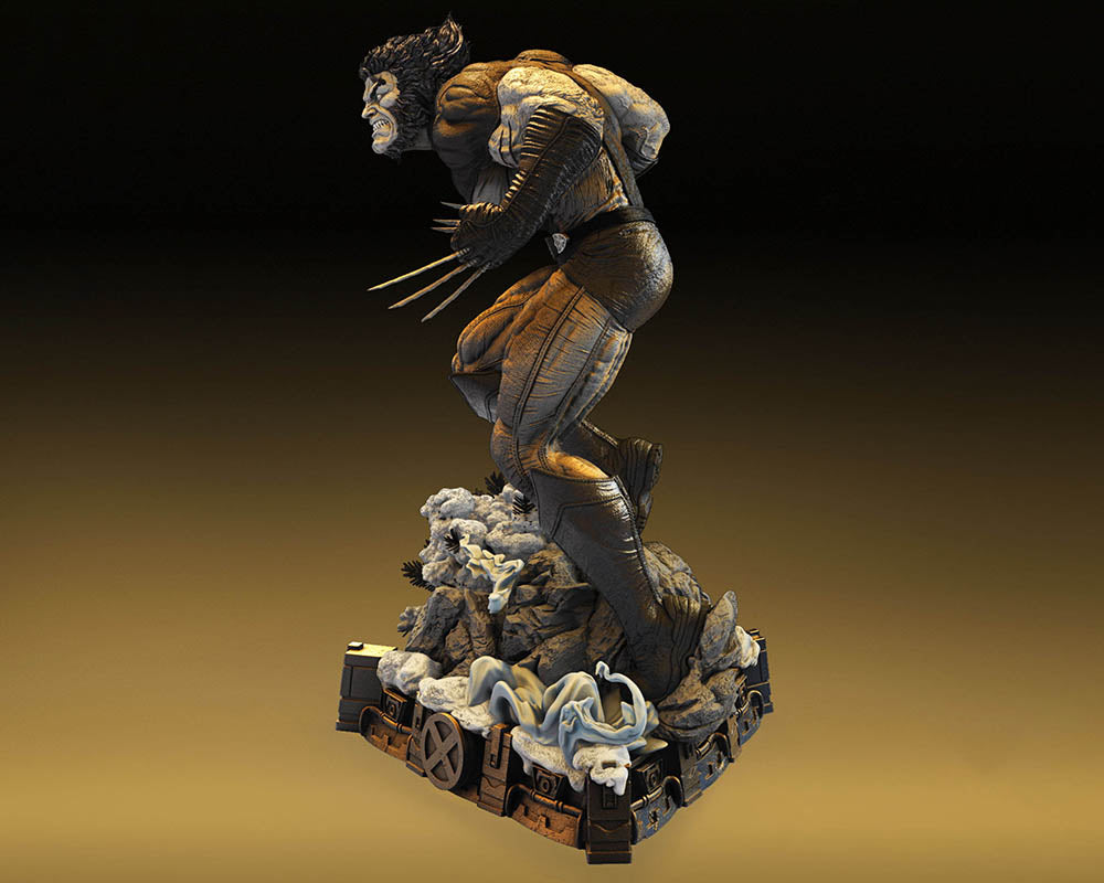 Wolverine - Sculpture