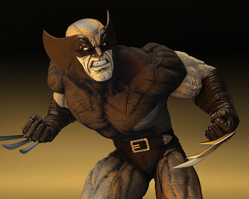 Wolverine - Sculpture