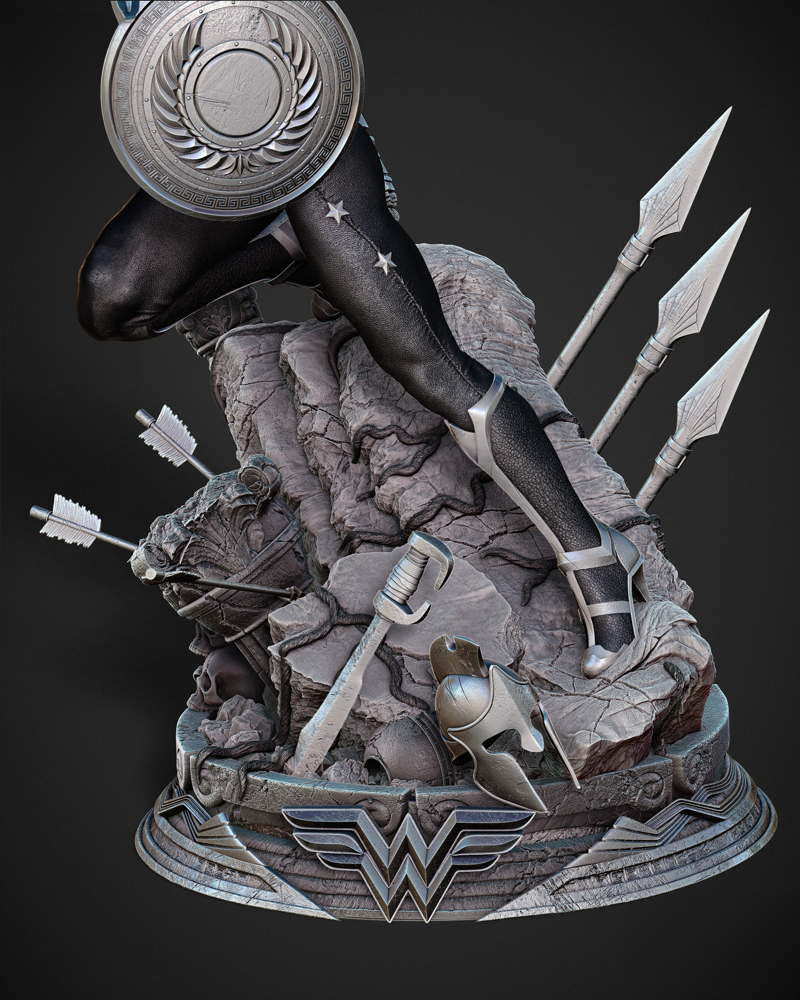 Wondergirl - Sculpture