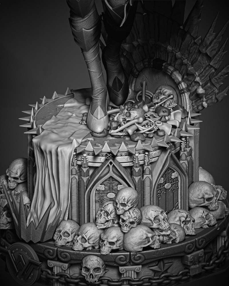 Wonder Woman Death Metal - Sculpture