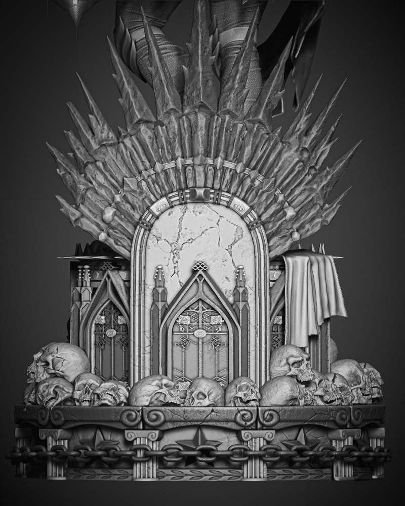 Wonder Woman Death Metal - Sculpture