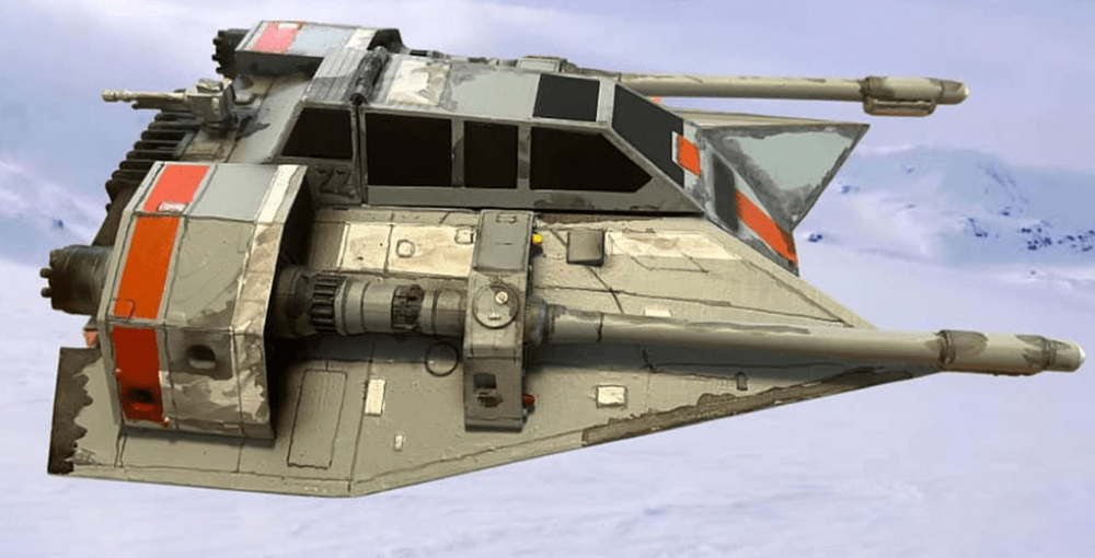 T-47 Snowspeeder - Sculpture
