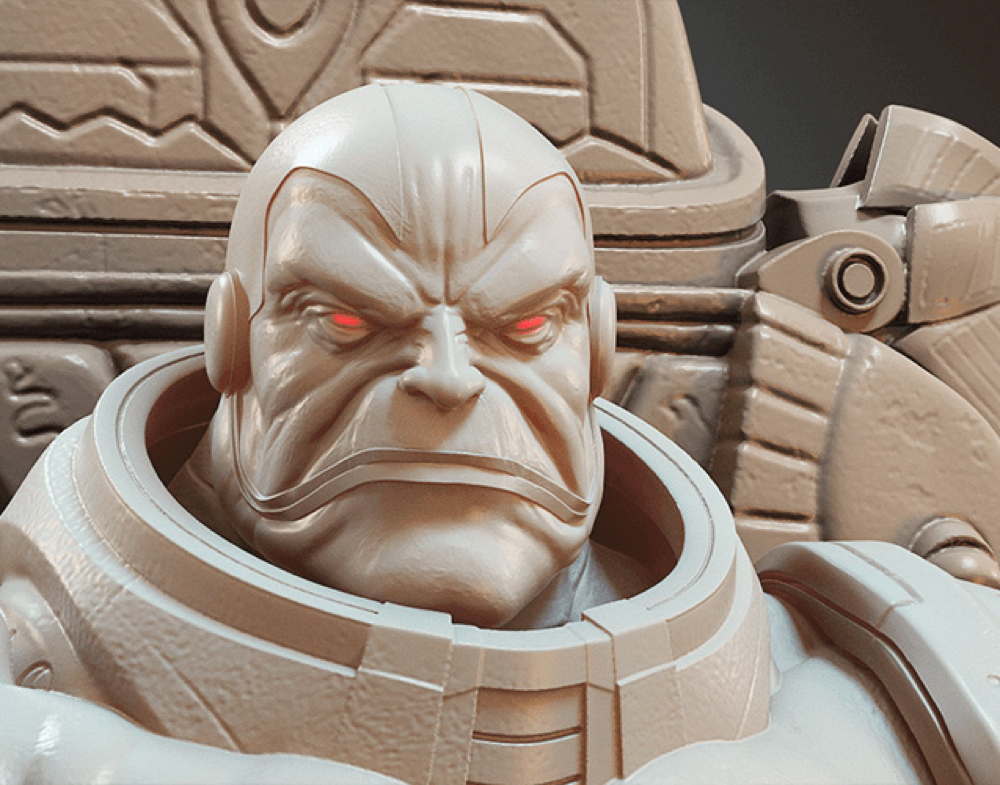 Apocalypse on Throne - Sculpture