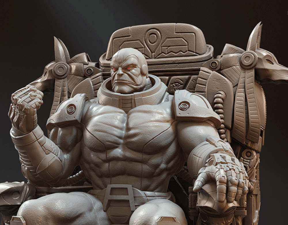 Apocalypse on Throne - Sculpture