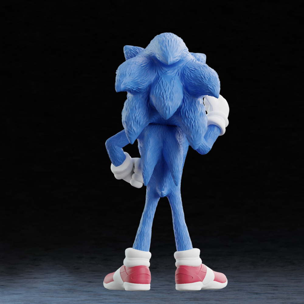 Sonic - Sculpture