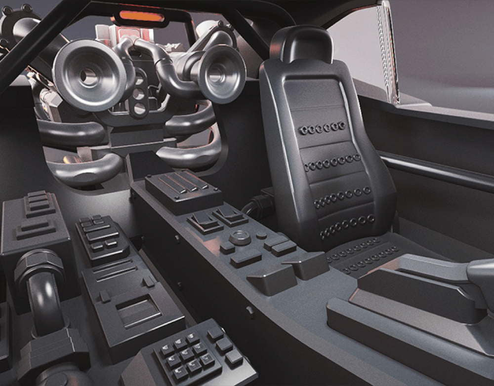 Batmobile 2022 - Sculpture