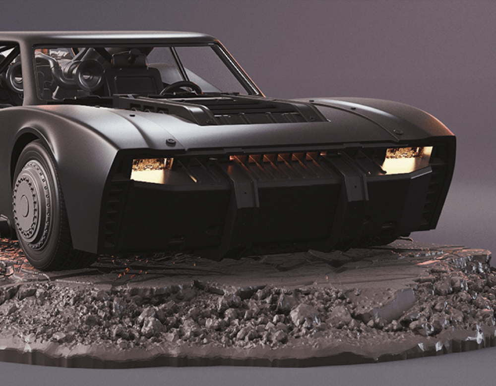 Batmobile 2022 - Sculpture