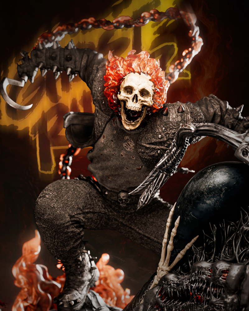 Ghost Rider #3 – Sculpture