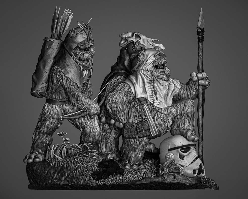 Ewoks - Diorama