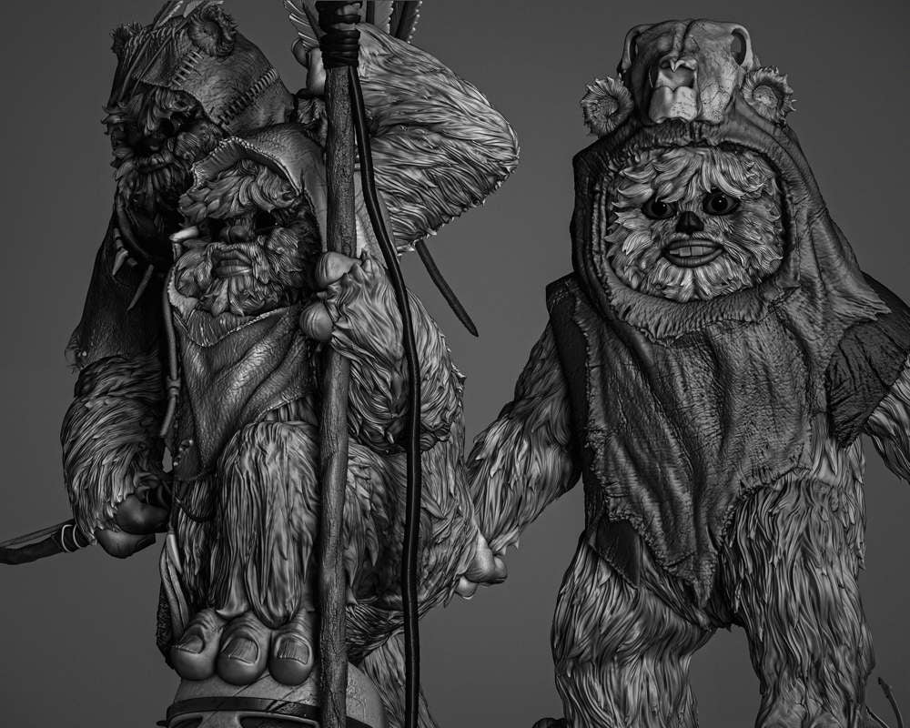 Ewoks - Diorama