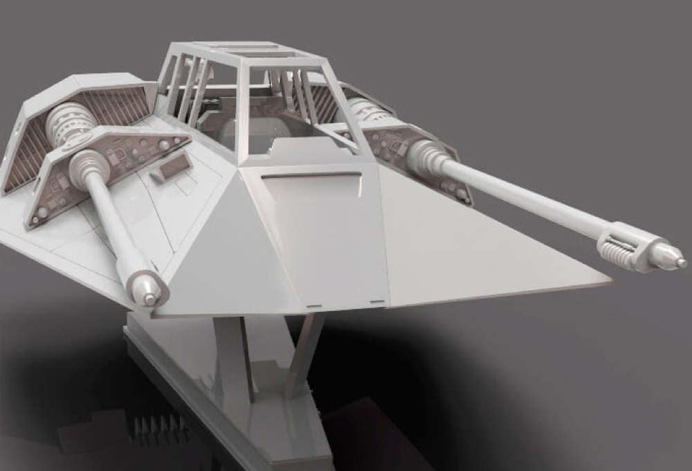 T-47 Snowspeeder - Sculpture