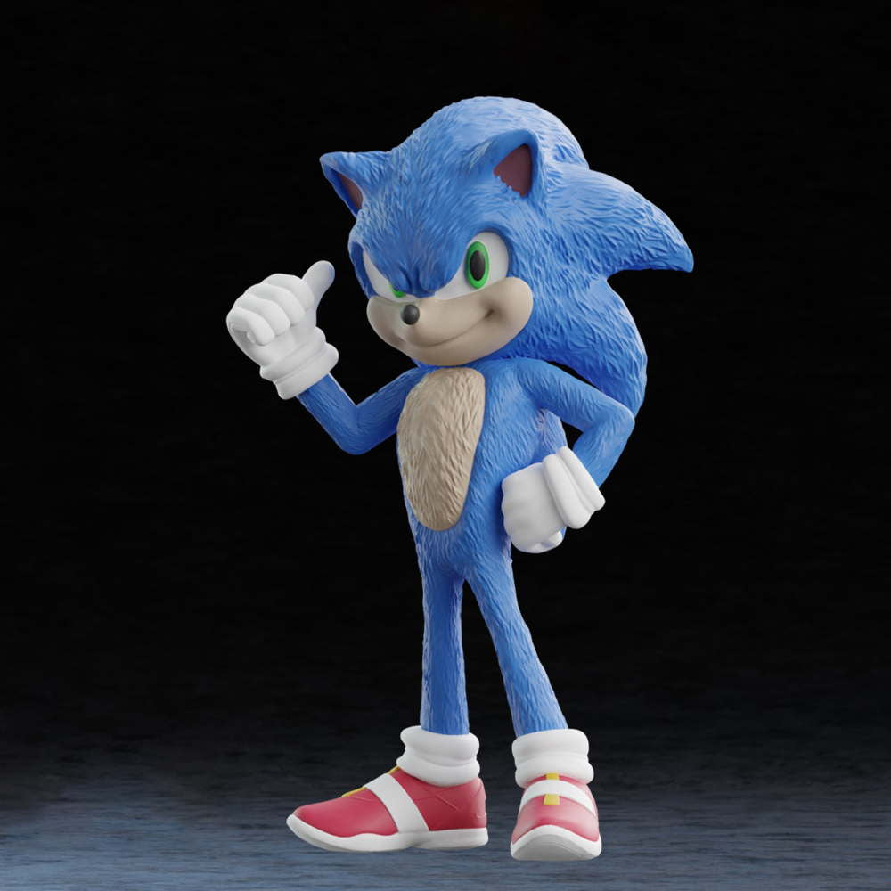 Sonic - Sculpture