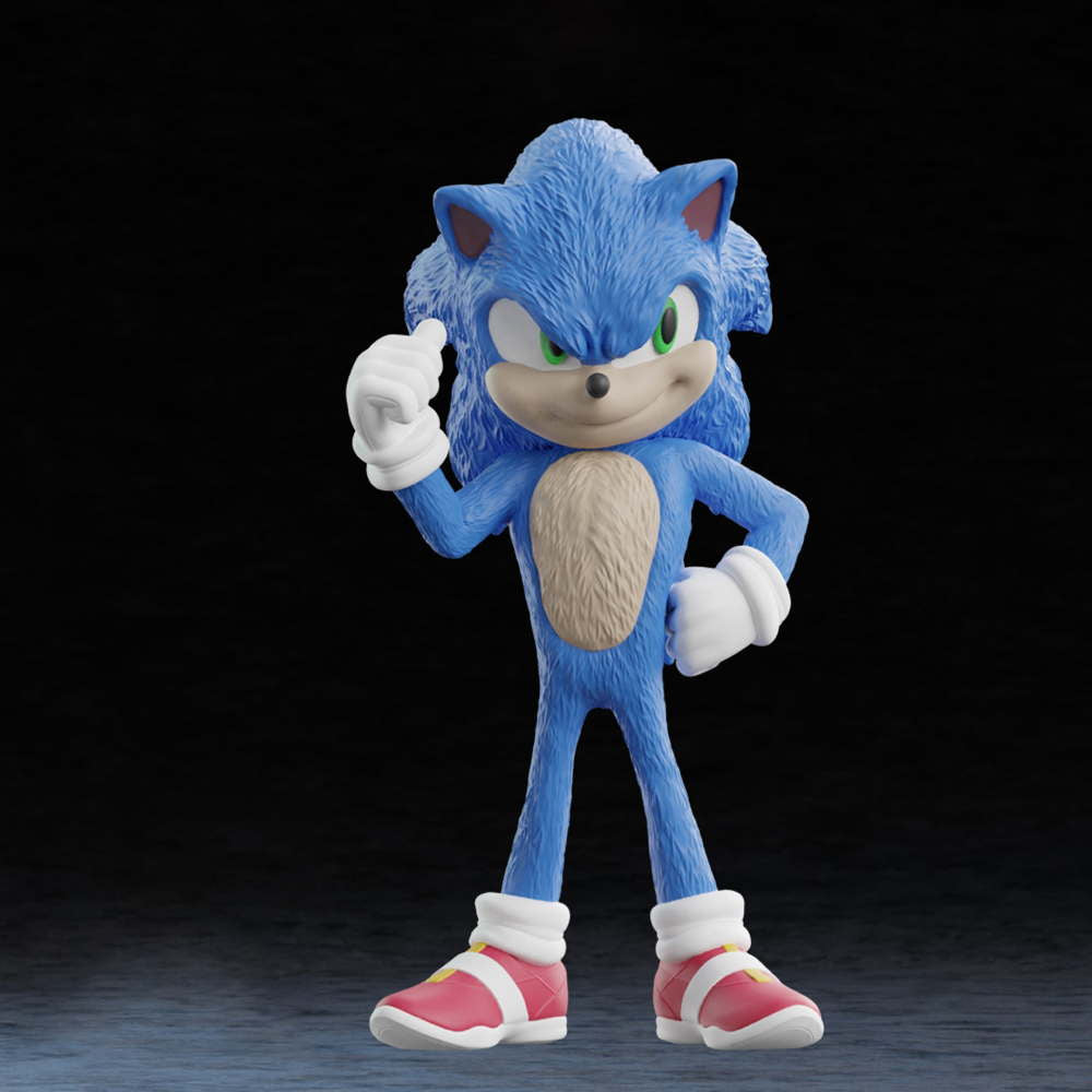 Sonic - Sculpture