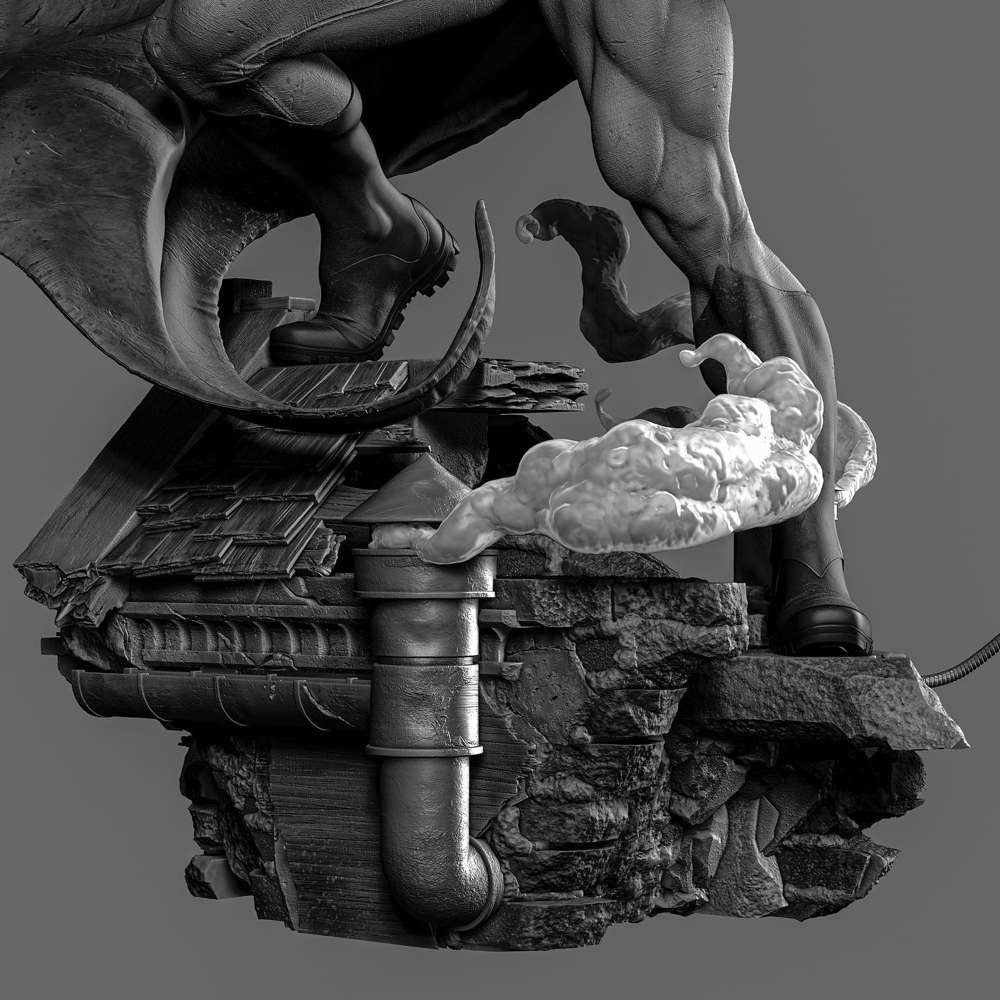 Batman Arkham Knight - Sculpture
