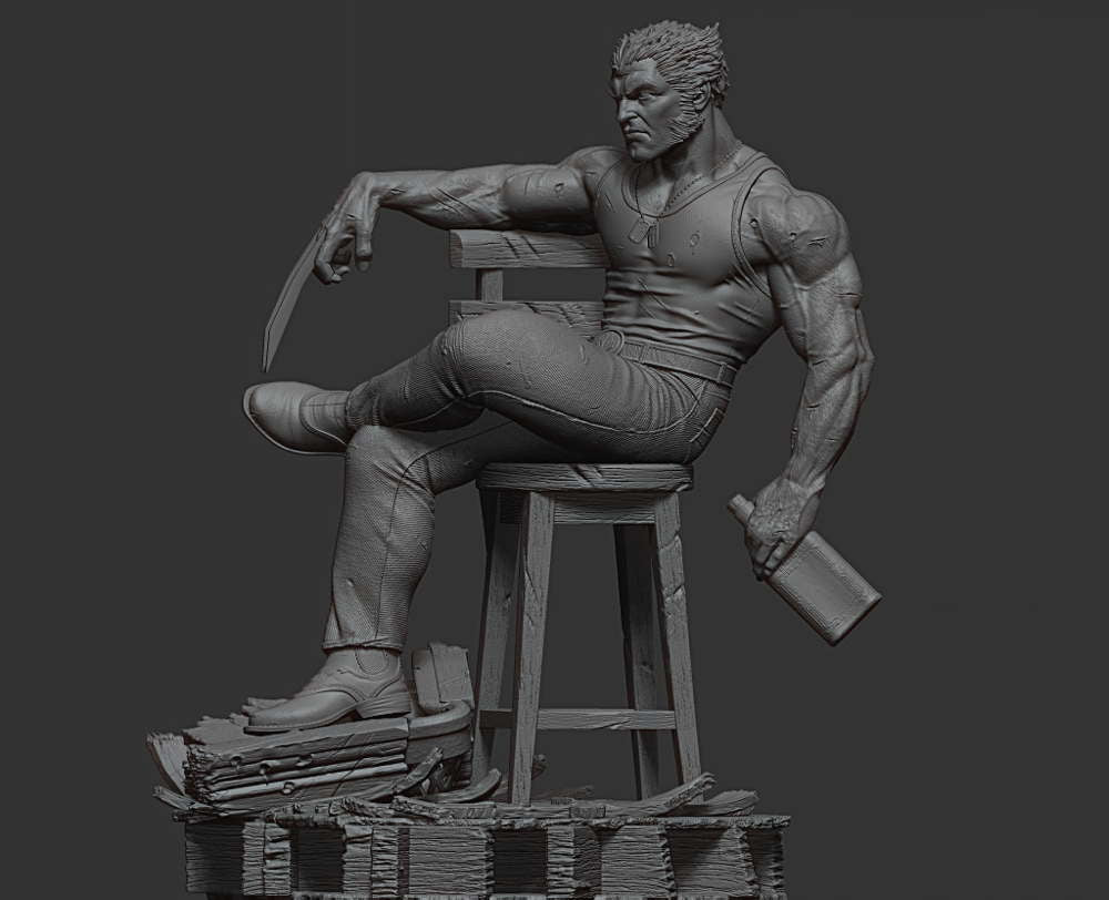 Logan - Sculpture