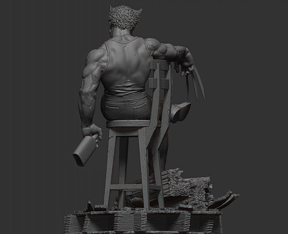 Logan - Sculpture