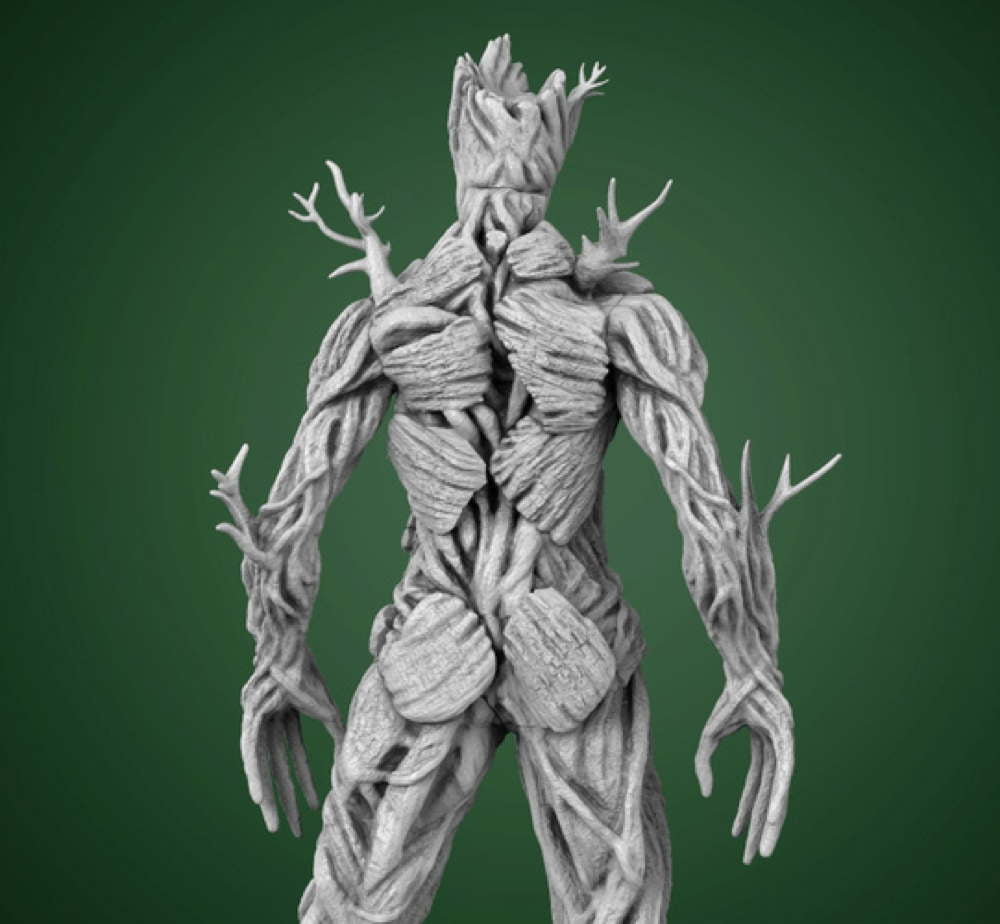 Adult Groot - Sculpture