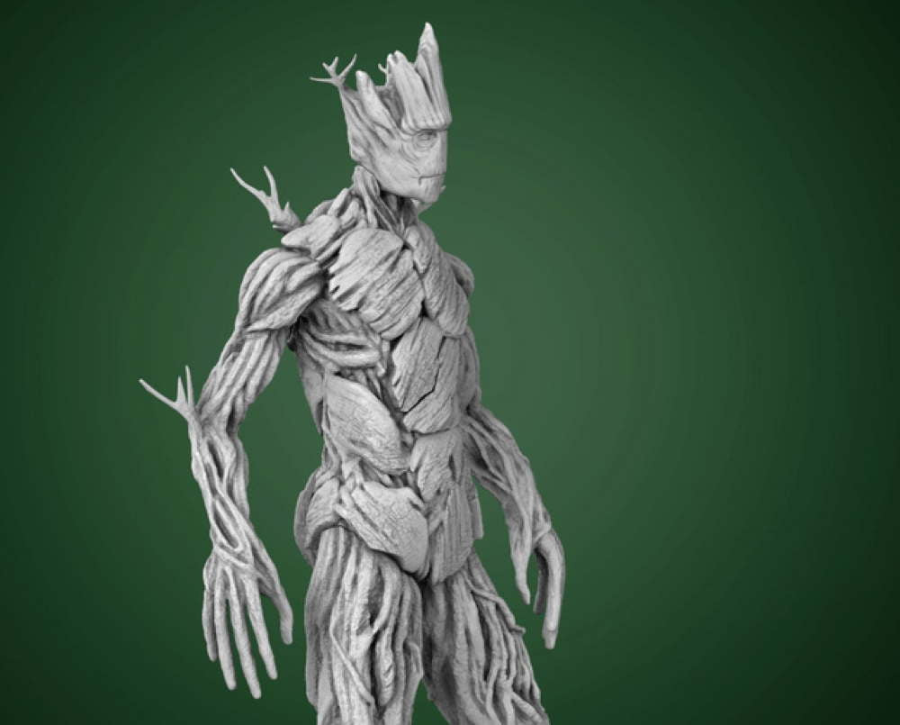 Adult Groot - Sculpture