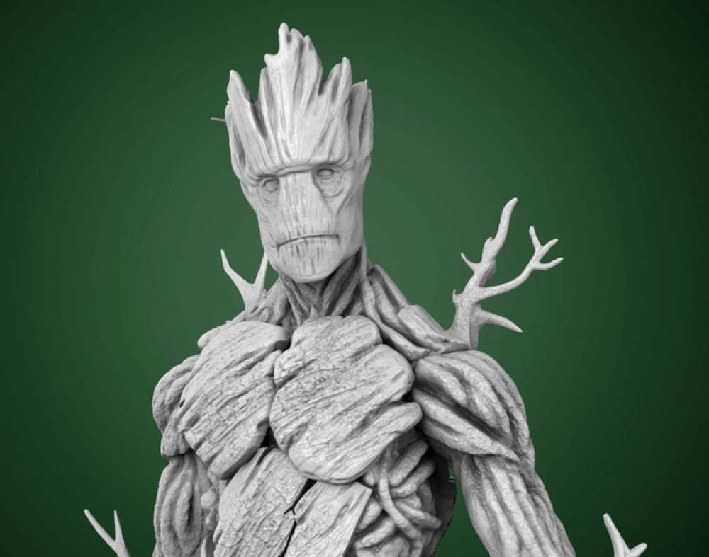 Adult Groot - Sculpture