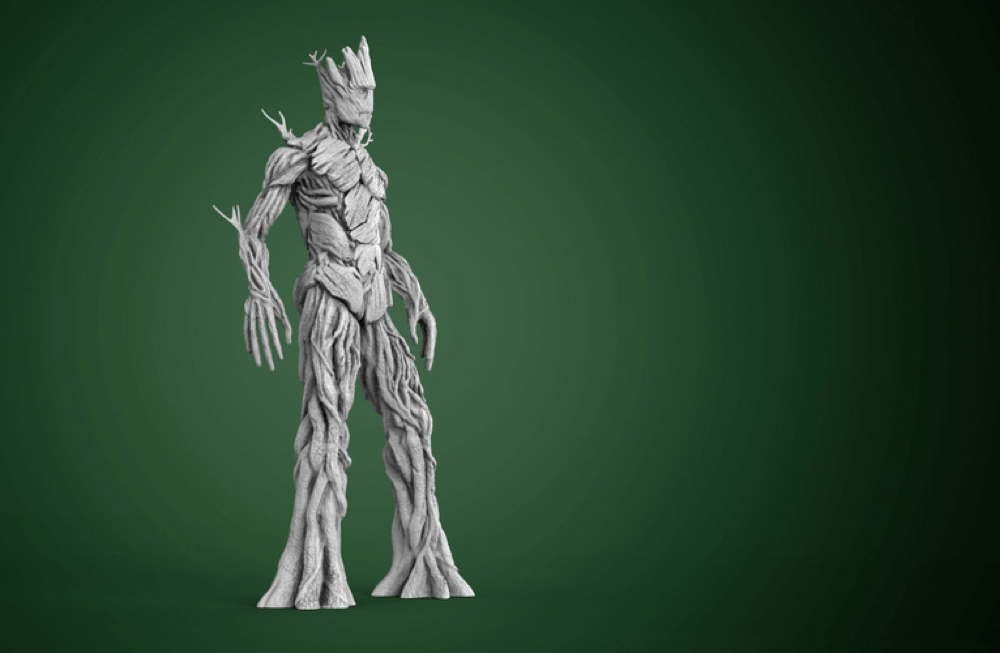 Adult Groot - Sculpture