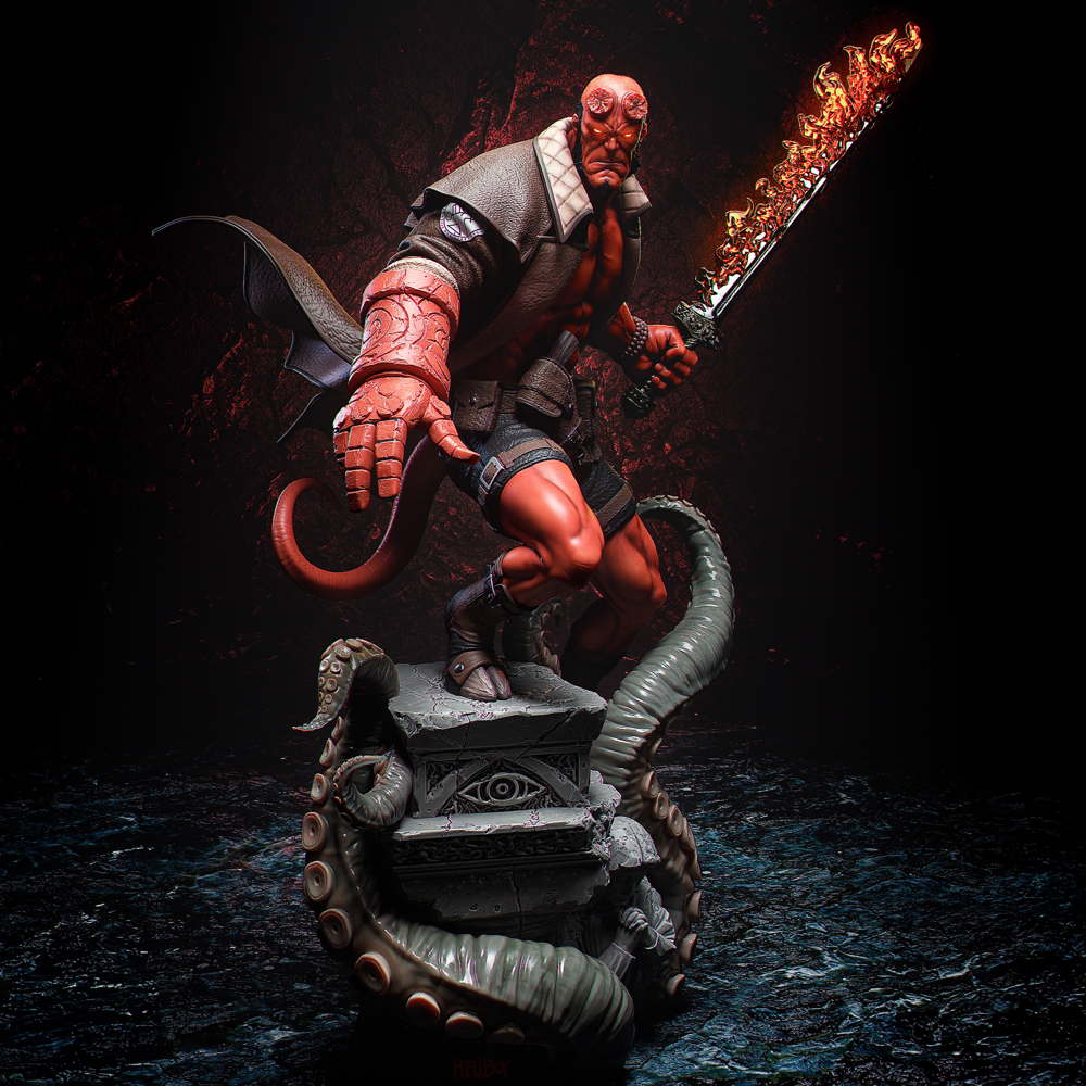 Hellboy - Sculpture