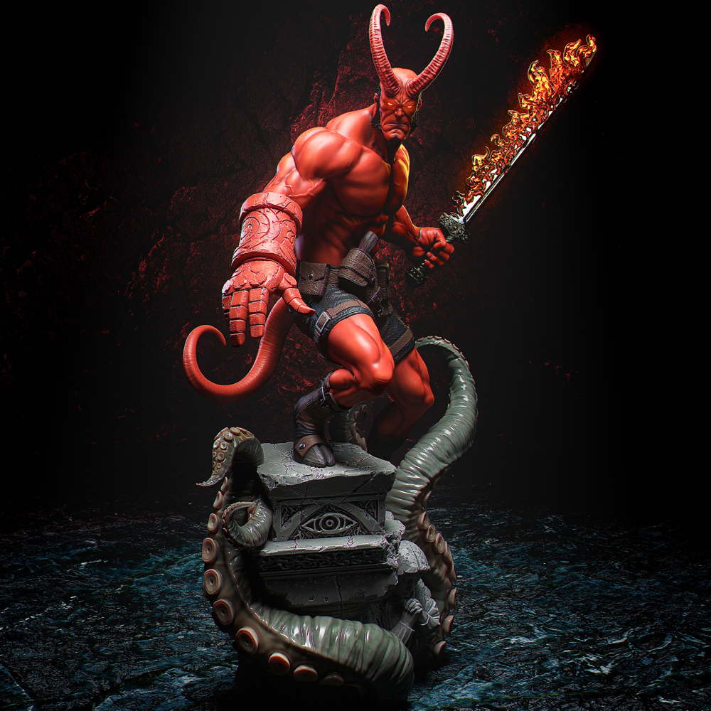 Hellboy - Sculpture