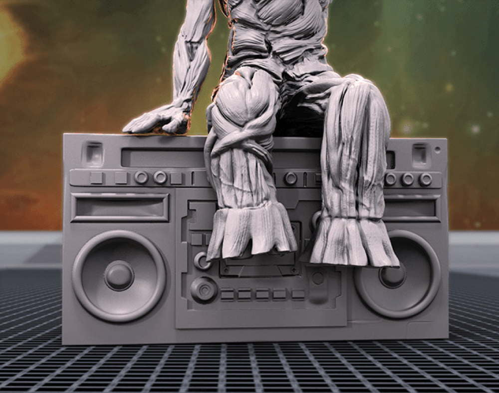 Groot Baby - Sculpture