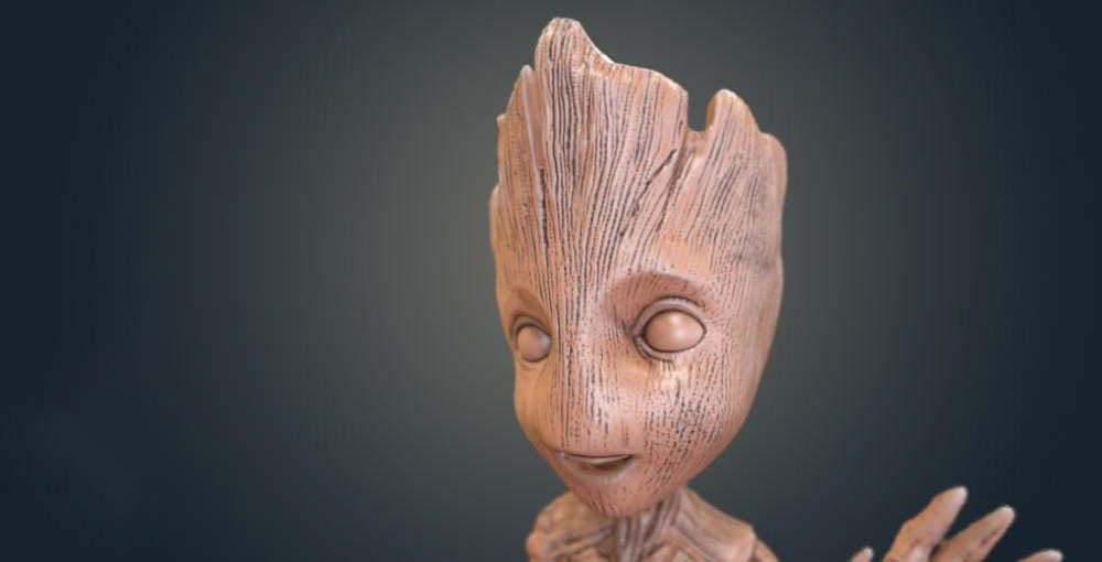 Groot Baby - Sculpture