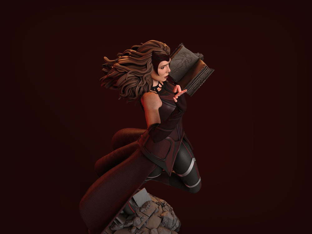Scarlet Witch - Sculpture