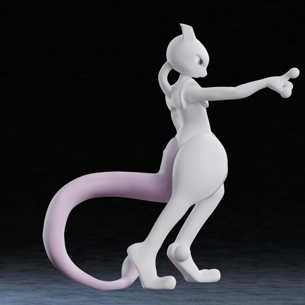 Mewtwo - Sculpture