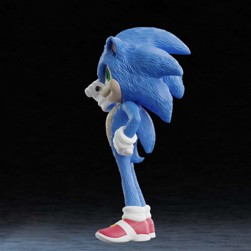 Sonic - Sculpture