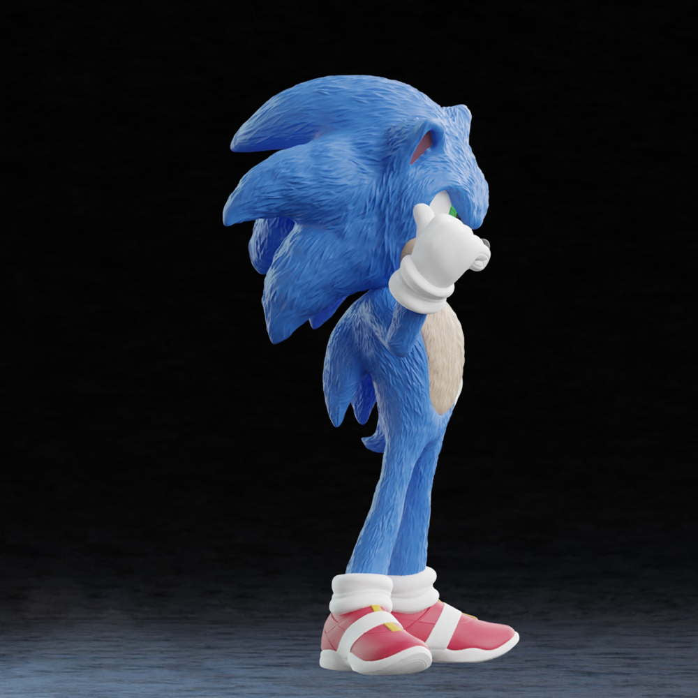 Sonic - Sculpture