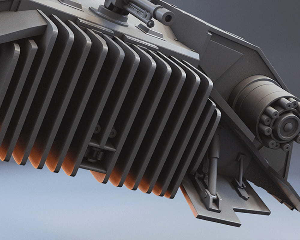 T-47 Snowspeeder - Sculpture