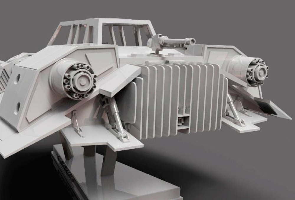 T-47 Snowspeeder - Sculpture