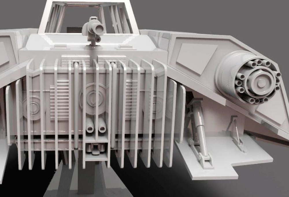 T-47 Snowspeeder - Sculpture