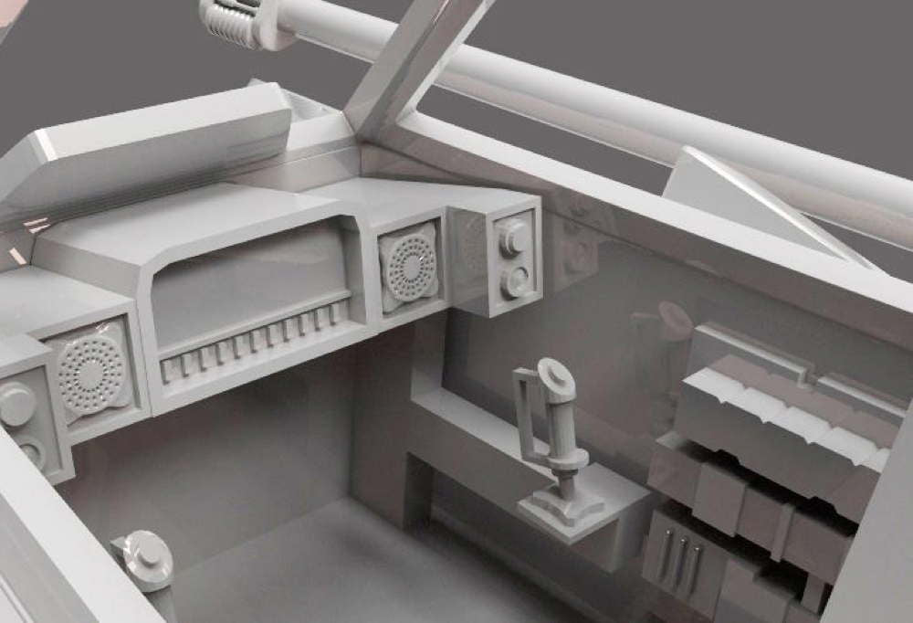 T-47 Snowspeeder - Sculpture