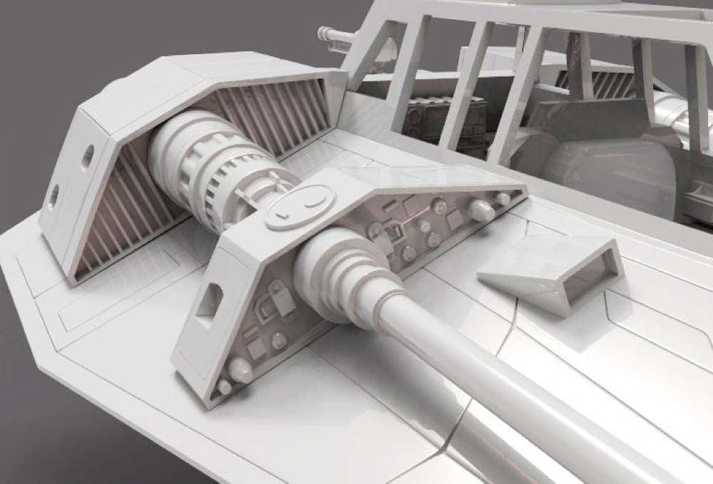 T-47 Snowspeeder - Sculpture