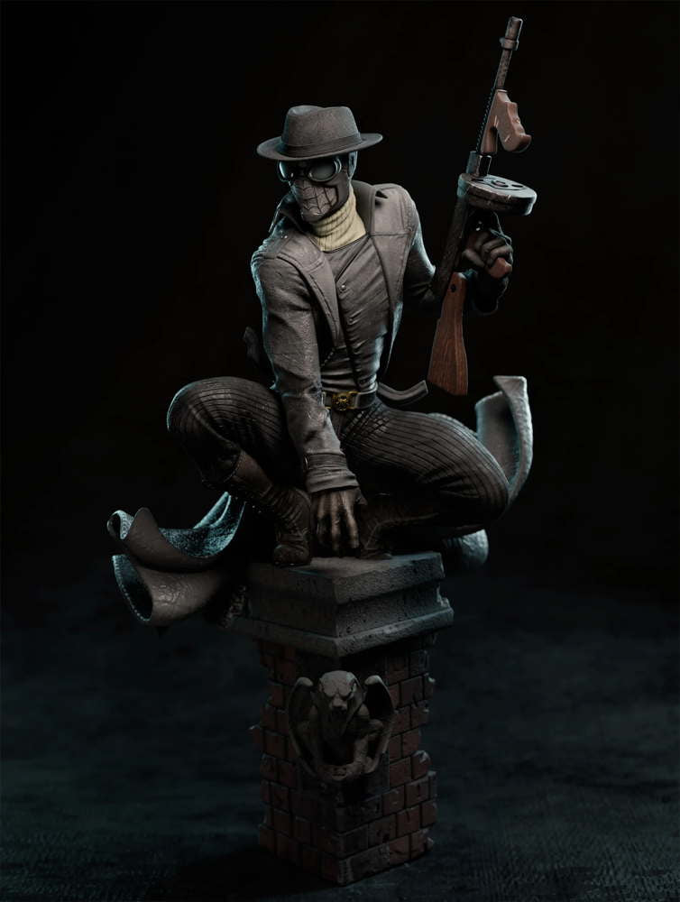 Spider Noir – Sculpture