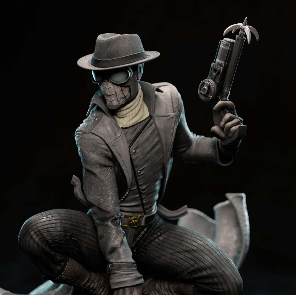 Spider Noir – Sculpture