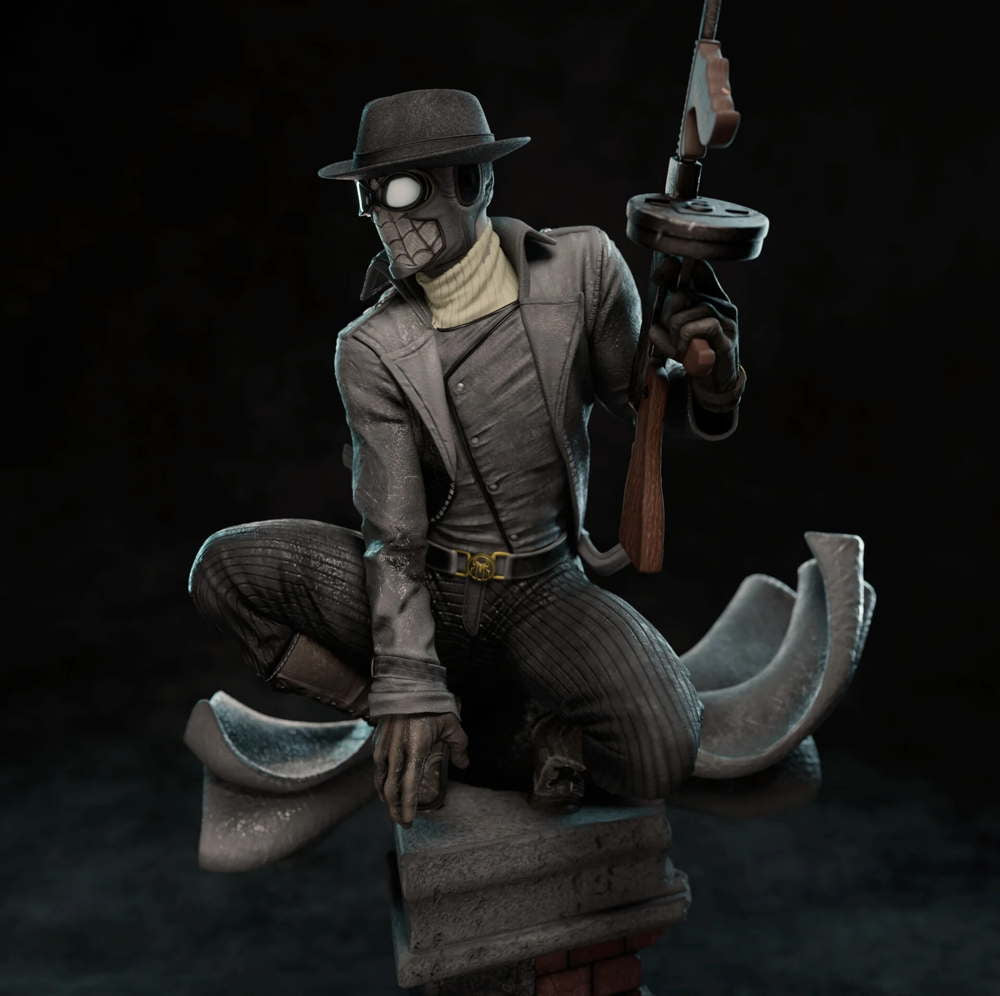 Spider Noir – Sculpture